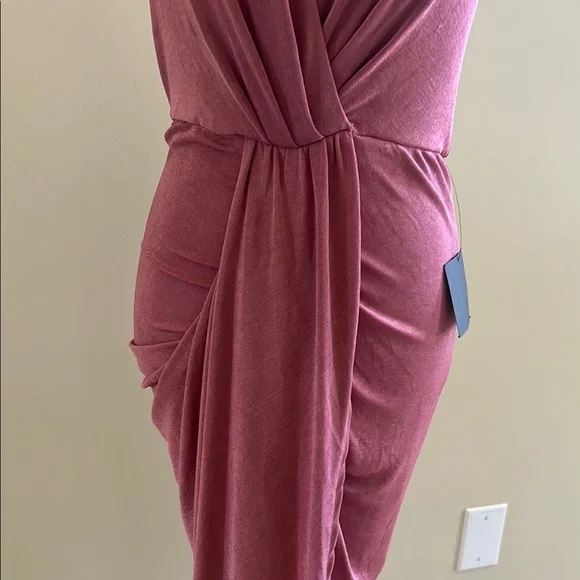 Lulus Elegant Mauve Spaghetti Strap Dress Size Medium New With Tags - Picture 3 of 11